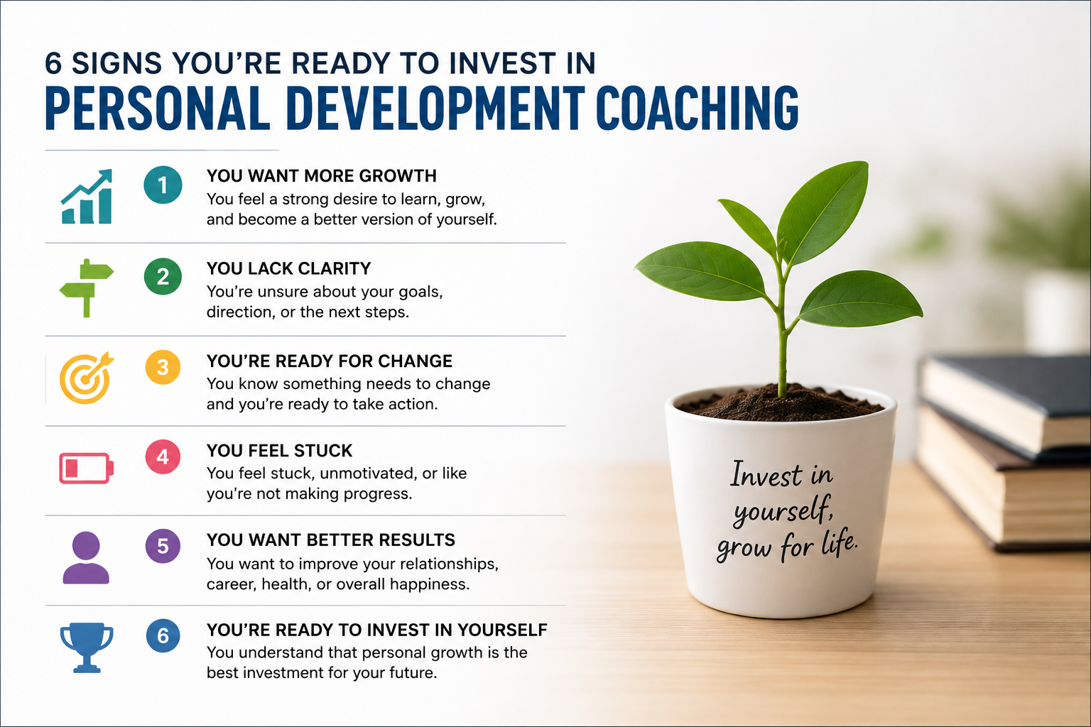 6 Signs You're Ready to Invest in Personal Development Coaching